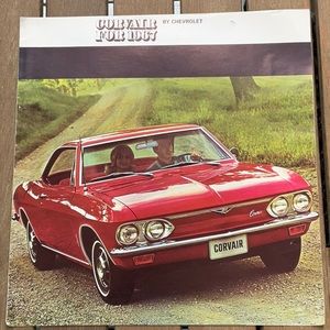 1967 Corvaire 8-pg Sales Brochure